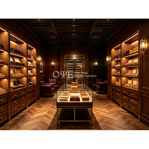 Conjunto de Equipos para Tienda de Cigarros de Lujo, Humidor de Cedro Español, Mueble Exhibidor para Cigarrillos - Product Image 5
