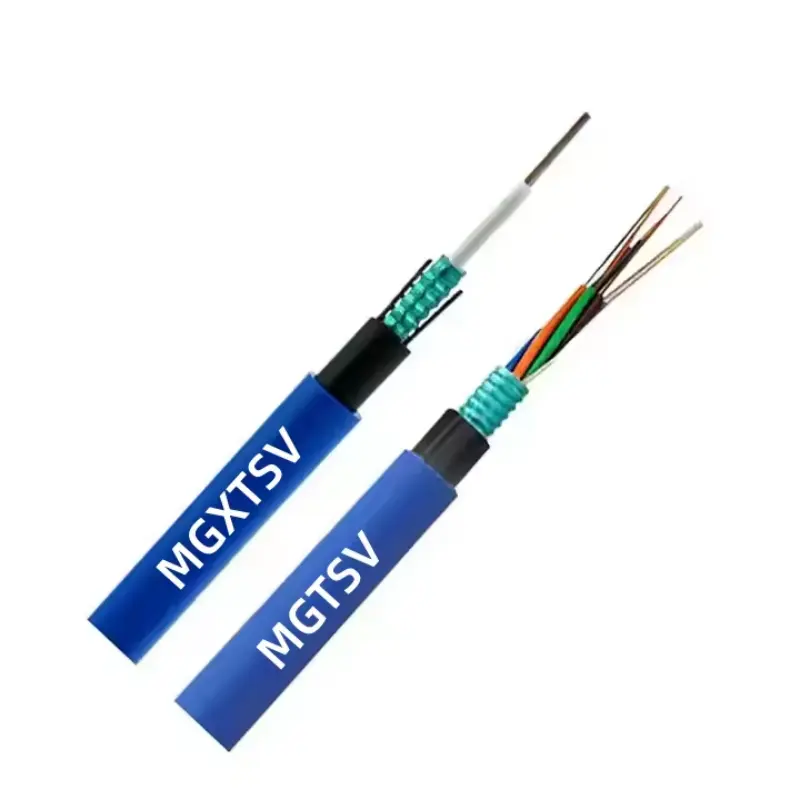 2-144 çekirdek MGXTSV/MGTSV alev geciktirici Fiber optik kablo patlamaya dayanıklı Fiber kablo