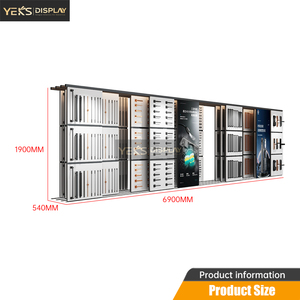 Nhà máy trực tiếp hiện đại Tùy chỉnh cao cấp có thể gập lại khung kim loại Rack hiển thị cho triển lãm thương mại & cho thấy - Product Image 5