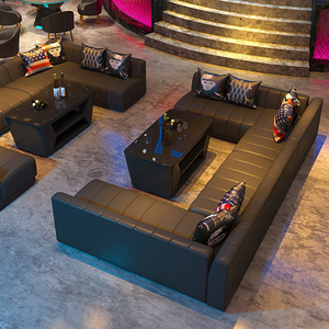 U Shape L Shape Hotel Lounge Bar Sofa Counter <strong>Furniture</strong> Set Event Modular Sofa Night Club <strong>Furniture</strong>