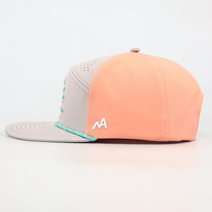 <span class=keywords><strong>NOANOA</strong></span> Casquette de camionneur avec logo en relief Casquette décontractée imperméable et respirante avec design en blocs de couleurs - Product Image 3