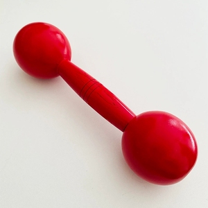 Mancuernas de madera lacada con cabeza redonda al por mayor para gimnasia infantil y accesorios de danza, fitness para jardín de infantes - Product Image 2