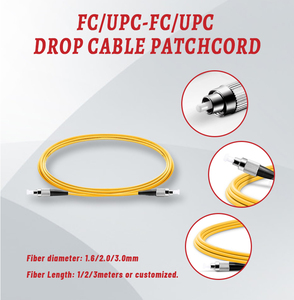 APT <span class=keywords><strong>Prix</strong></span> usine Cordon <span class=keywords><strong>de</strong></span> brassage à <span class=keywords><strong>fibre</strong></span> optique Simplex Connecteur FC Compatibilité 3G/4G/WiFi FTTH SX SM LOW IL 0.9-3.0 FC/UPC-FC/UPC - Product Image 3