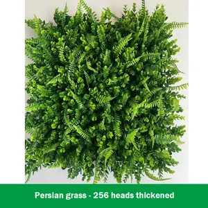 Panel Fake Artificial Foliage Hedges Grass Plant Outdoor Green Wall Planter Roll Panel Panels