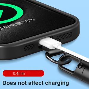 Cordón para teléfono móvil Cuerda de muñeca ajustable Clip de acero inoxidable giratorio minimalista corto Cuerda de <span class=keywords><strong>pulsera</strong></span> de cordón de poliéster antipérdida - Product Image 4