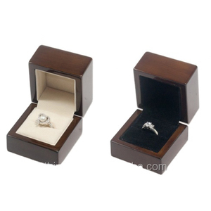 Wooden Luxury Jewelry Box Set Ring Gift Box Accept Small Quantity