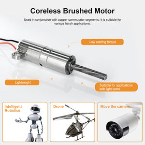 Motor Eléctrico DCSmart de 22 mm sin Núcleo para Cortinas, Control Remoto, Baja Velocidad, 200 RPM, Alto Torque, para Aplicaciones Domésticas - Product Image 2