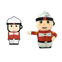 Nouveau design personnalisé de poupée en forme humaine de dessin animé jouets en peluche Kawaii à la mode