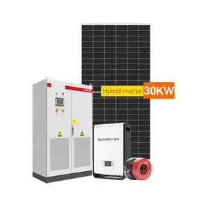 Бесплатная доставка, солнечная энергетическая система 30 кВт 25 кВА, полная домашняя солнечная система, цена
