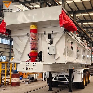 Remolques Volquete de Servicio Pesado de 3 y 4 Ejes, Nuevos y Usados, con Cilindro Hidráulico, para Tractor, con Descarga Lateral y Trasera - Product Image 5
