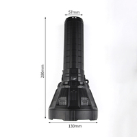 Torche de lampe de poche de camping haute puissance avec fonction rétractable Zoom LED lumineuse Portable pour les activités de chasse de randonnée en plein air