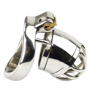 Rvs Man Kuisheidskooi Apparaat Riem Terughoudendheid Mannen Bondage Fetish - Product Image 3