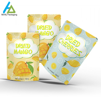 Sacs en papier kraft compostables écologiques, pochettes biodégradables en PLA, sacs de rangement pour fruits secs, en-cas, noix, emballages alimentaires de qualité alimentaire