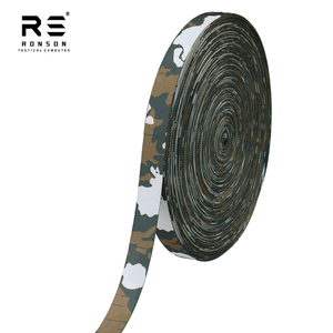 Cinta de Poliéster con Estampado de Camuflaje <span class=keywords><strong>RED</strong></span> <span class=keywords><strong>DAWN</strong></span> de 25 mm (1 Pulgada), Alta Tenacidad, Sostenible, para Bolsas Tácticas, Mochilas y Actividades al Aire Libre - Product Image 4