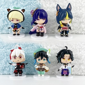 6ชิ้นตัวละครเกมสร้างเอฟเฟกต์ Genshin Shogun Xiao ของขวัญสำหรับเด็กวันเกิดแอ็กชันฟิกเกอร์ของเล่นพีวีซีขายส่ง - Product Image 5