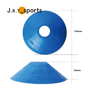 Sport Agility Safety Soccer Disc Football Training Cones Set Perfect Agility Cones For Field Space Mark With Plastic Holder