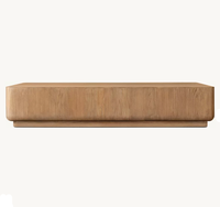 Table basse rectangulaire RH OEM CIRO, style moderne classique, pour salon, villa, hôtel, table centrale mobile décorative