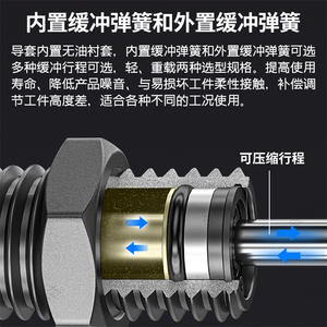 PSPT-I10/20/30/50-G2M-M18 Brazo Robótico con Ventosa de Vacío, Soporte de Conexión para Amortiguador de Hardware, con Motor PLC Central - Product Image 5