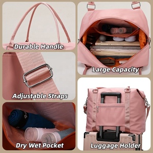 Bolsa de Viaje Impermeable con Logotipo Personalizado, Bolsillo Seco/Húmedo, <span class=keywords><strong>para</strong></span> Hospital, Deporte, Universidad, Trabajo, Yoga - Product Image 3