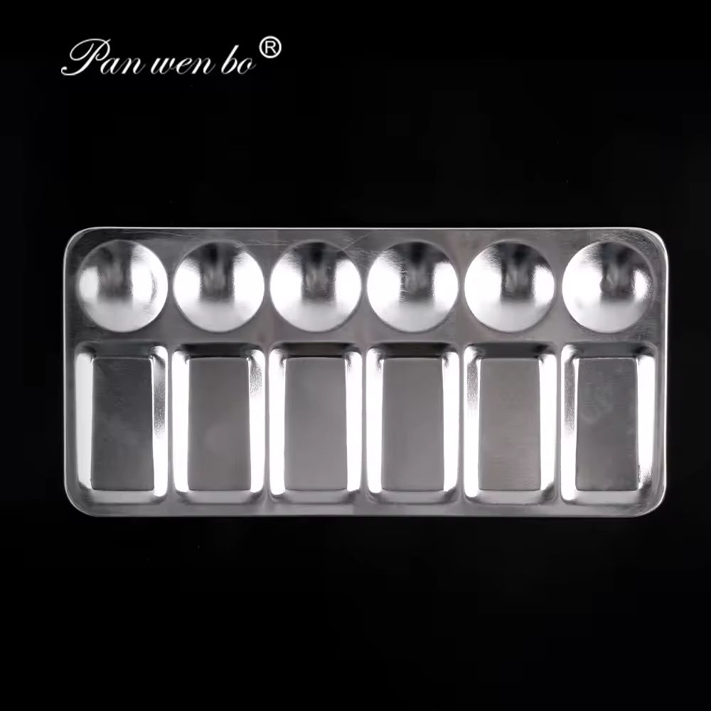 Carré 12 trous aluminium-Argent