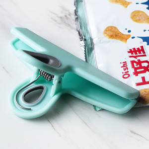 Borsa per snack cibo multifunzione per ufficio cucina con chiusura ermetica <span class=keywords><strong>clip</strong></span> per cibo resistente - Product Image 1