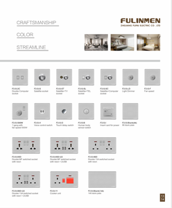 Vente directe d'usine RJ45 CAT 5 / CAT 6 Prise murale pour ordinateur / TV / Téléphone RJ11 - Product Image 6