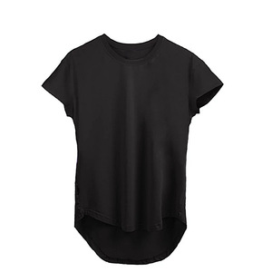T-shirt a manica corta in puro cotone tinta unita tinta unita in puro cotone tinta unita con i <span class=keywords><strong>fratelli</strong></span> muscoli lavorati a maglia da 180g - Product Image 5