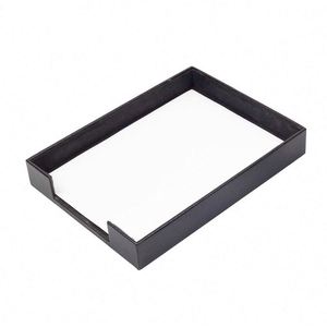 Bandeja de Cuero Individual para Documentos para Conjuntos de Escritorio (Organizador de Escritorio, Accesorios de Oficina, Suministros de Oficina) - Product Image 2
