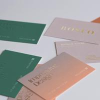 Tarjetas de Visita Minimalistas Personalizadas, Impresión a Doble Cara, Tarjetas de Presentación Premium, Logotipo Personalizado, Tarjetas de Papel Especial para Logotipo de Marca