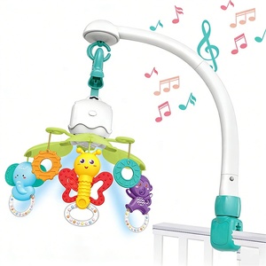 Baohan 2026 Nouveauté : Veilleuse pour bébé en ABS avec <span class=keywords><strong>hochet</strong></span>, télécommande, projection d'images et rotation à 360° pour 0-24 mois - Product Image 3