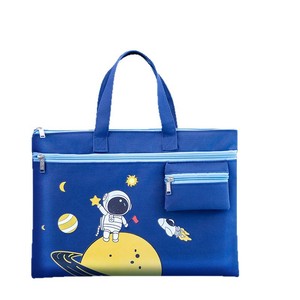Sac à dos pour enfants avec fermeture éclair, motif astronaute, dessin animé mignon, pour l'école primaire, rangement des devoirs, sac à maquillage - Product Image 5