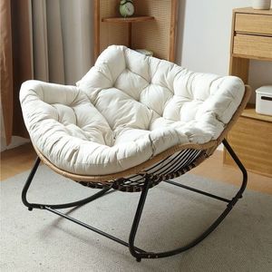 Chaise à bascule moderne et confortable 2026, idéale pour la salle de séjour, la chambre d'enfant ou comme chaise d'allaitement. - Product Image 5