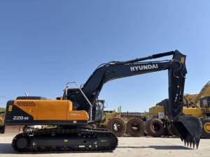 เครื่องขุด145HP/108KW ตีนตะขาบ R220-9s 22ton ที่มีส่วนประกอบของตลับลูกปืนเกียร์เครื่องยนต์หลัก - Product Image 3