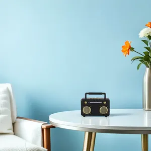 Haut-parleur sans fil rétro, lecteur MP3 avec carte TF, style vintage classique, <span class=keywords><strong>radio</strong></span> FM - Product Image 3