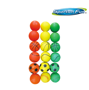 Mini ballon anti-stress en PU personnalisé avec logo, 6 cm, émoticônes à presser, ballon anti-stress, ballon en mousse, football, basketball pour enfants - Product Image 5