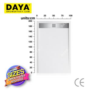 Antidérapant italien gel coat receveur de <span class=keywords><strong>douche</strong></span> de surface solide personnalisé <span class=keywords><strong>douche</strong></span> debout grand Offre Spéciale <span class=keywords><strong>douche</strong></span> - Product Image 5