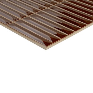 Piastrella in Ceramica Mogano Muscat 12x12 Pollici Finitura Lucida per Pareti e Pavimenti - Product Image 3