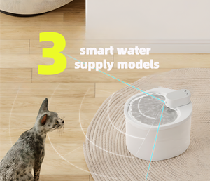 Abreuvoir automatique sans fil à capteur intelligent Fontaine à eau infrarouge non électrique pour chat pour la maison/le bureau Bols et mangeoires pour animaux de compagnie - Product Image 4