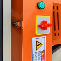 Machine à poncer les sols industrielle 380V 350mm avec collecteur de poussière intégré, polisseuse de surface en béton pour la construction
