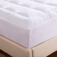 Protège-matelas imperméable en coton 100 % Cloudland pour lit double, drap-housse avec 2 taies d'oreiller