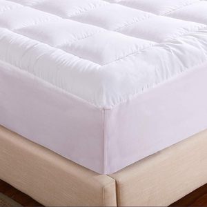 ผ้าคลุมที่นอนกันน้ำ Cloudland 100% ผ้าฝ้าย สำหรับเตียงคู่ พร้อมปลอกหมอน 2 ใบ - Product Image 4