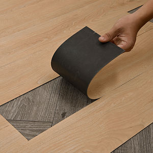 Carreaux de sol en vinyle auto-adhésif LVT, rouleaux de vinyle linoléum bon marché, fabricants chinois - Product Image 1
