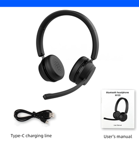 New Arrival Bluetooth Trucker <strong>Headset</strong> with Microphone Noise Canceling For MS Teams Call Center Skype Wireless Wire Headphone - Product Image 6