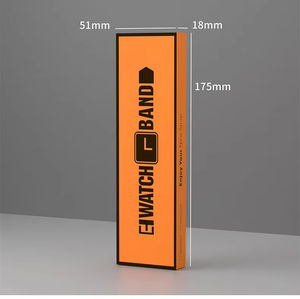 جودة عالية ورق تغليف حزام ساعة صندوق هدايا للساعة الذكية 38/40 42/44 تخصيص بالجملة - Product Image 3
