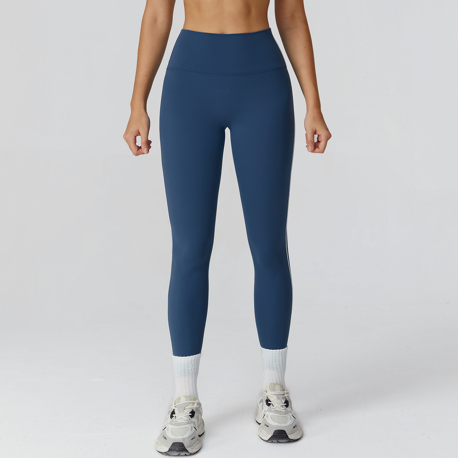 leggins azul oscuro