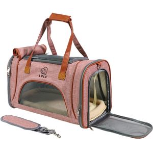 Sac de transport pour animaux de compagnie de luxe de petite taille approuvé par les compagnies aériennes <span class=keywords><strong>LDLC</strong></span> QS-012, sac à dos pour chiots, chat, chien, transporteur pour animaux de compagnie - Product Image 1