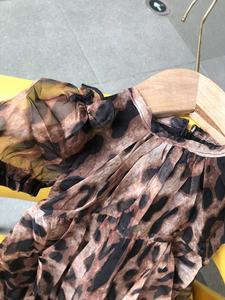 Girls' Short Sleeve Summer Dresses With <b>Patchwork</b> Pattern New Children's Clothing Including Pageant Party <b>Skirt</b> - Product Image 4