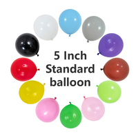 Fournisseur en gros de ballons standard de 5 pouces, 100 pièces/sac, usine de ballons en latex de Chine, fabricant de ballons de fête