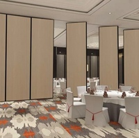 Cloison pliante mobile en aluminium pour hôtel, salle de sport, restaurant, salle privée, salle de banquet, bureau, salle de conférence, insonorisée