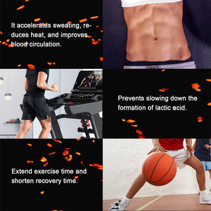 Eelhoe גברים נשים בטן שומן זיעה משפר שריר חזק גוף שומן צורב שומן צורב שומן שריפת הרזיה - Product Image 2